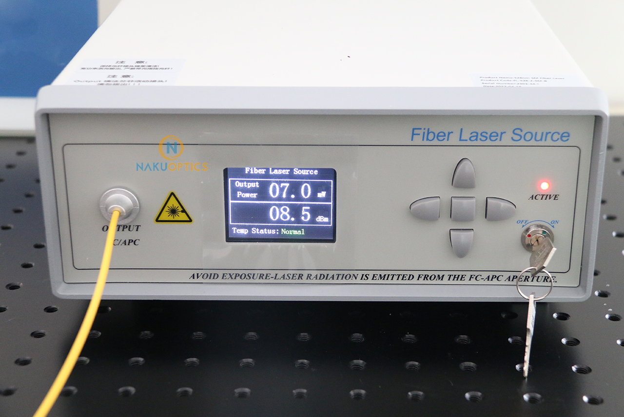 528nm SM fiber laser